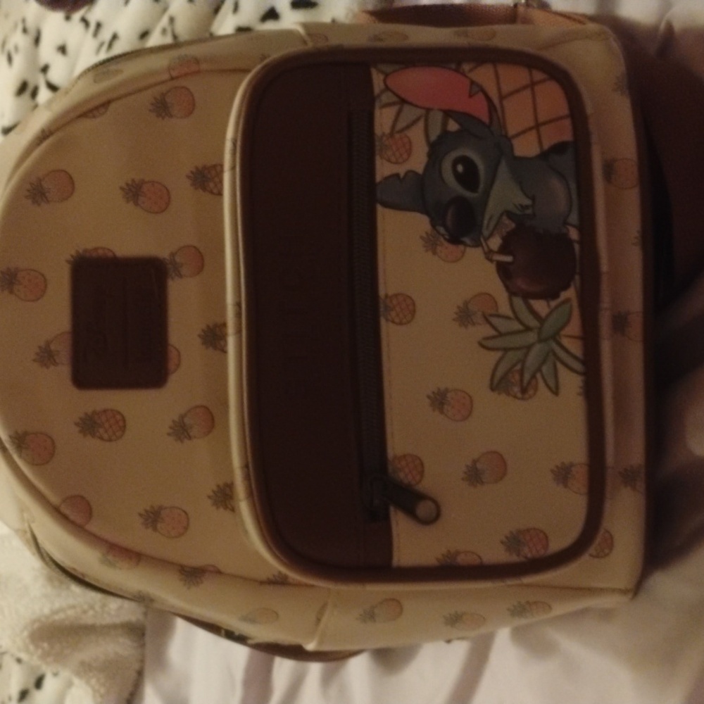 Loungefly Pink and Brown Backpack